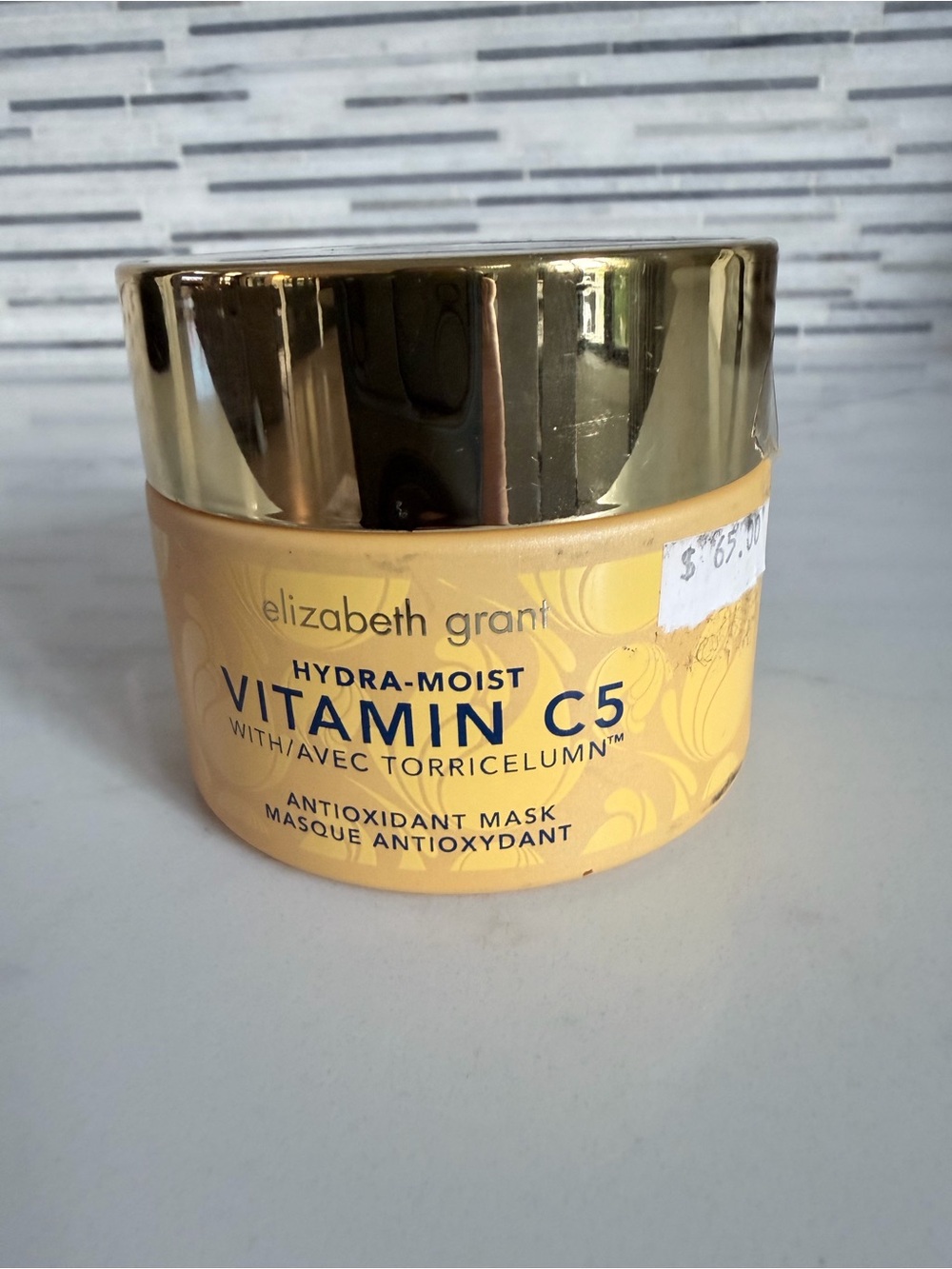 Elizabeth Grant Hydra-Moist Vitamin C5 Antioxidant Mask — Yellow
